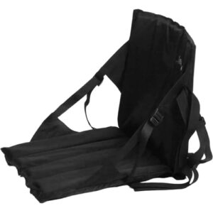 Bequemer Kajaksitz mit verstellbarer Rückenlehne für Wassersportarten wie Kajakfahren, Kanufahren und Surfen