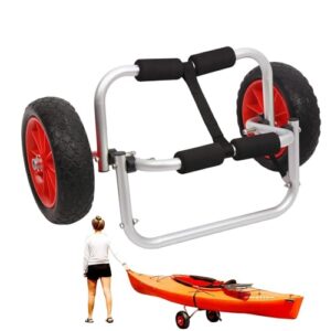 Kajaktrolley, Transporter für Kajak und Kanu, robuste und langlebige Bootsanhänger für den Wasserweg