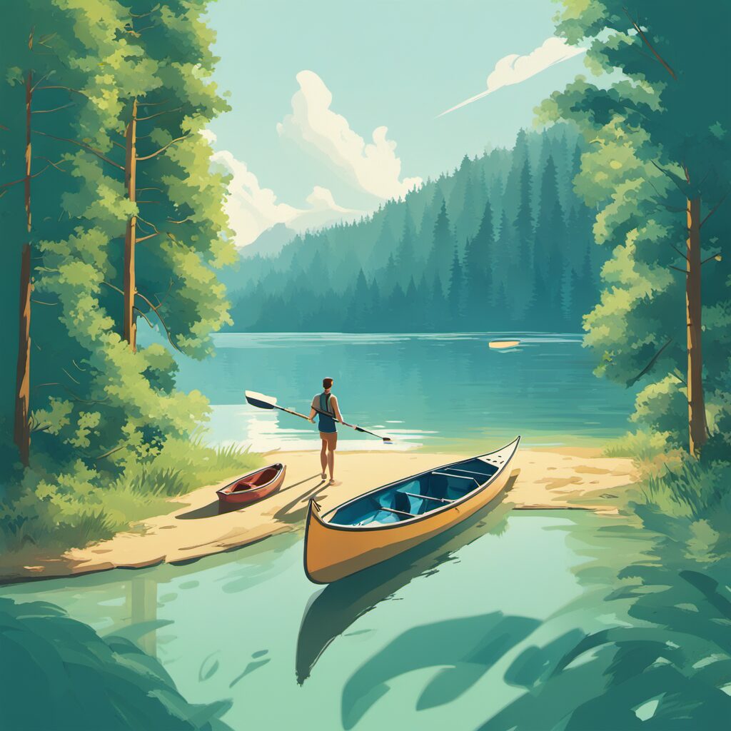 Kanu, Kajak, Wassersport, Geschenkideen, Paddeln, Transport- und Aufenthaltsmöglichkeiten