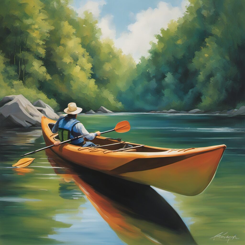 Bequeme Sitzplätze, Abflussstopfen und Transportwagen - perfekte Geschenke für Kanufahrer