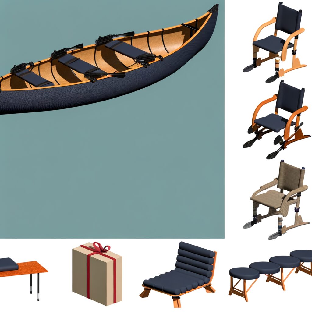 Kanusitze & -bänke