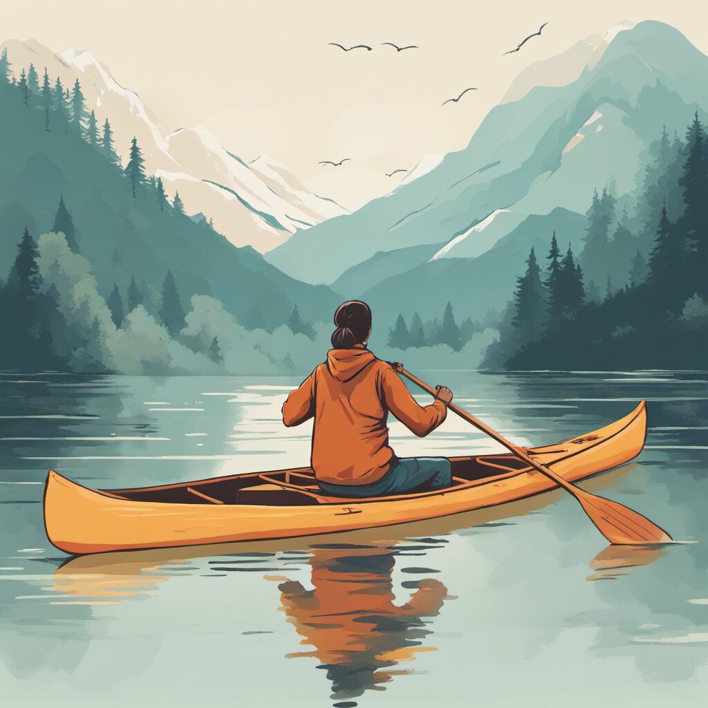 Geschenkidee für Kanufahren: Bequemer Sitzplatz oder innovatives Produkt, wie z.B. Kanu-Sitz aus Kiefernholz mit Gurtflechtsitz oder Universeller Kayak SUP-Sitz