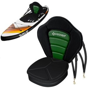 Bequemer Kajak-Sitz für SUP Board, Stand Up Paddle Surfboard Sitz mit Tasche, schnell und einfach montiert
