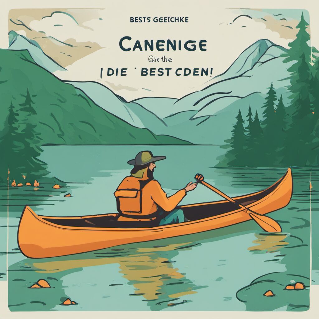 Kanu Geschenkidee, Paddel-Freunde glücklich machen mit einem perfekten Geschenk zum Kanufahren