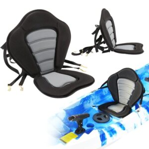 Sup-Sitz für Stand-Up-Paddle-Board, hochdichtes Polsterkissen, hohe Rückenlehne, einfache Montage und Demontage