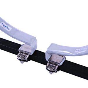 Eckla Stahl-Flach-Ovalbügel, ideal für den Transport von Kajaks, Kanus und Surfboards. Hochwertiger Stahl, leicht zu transportieren und ästhetisch ansprechend.