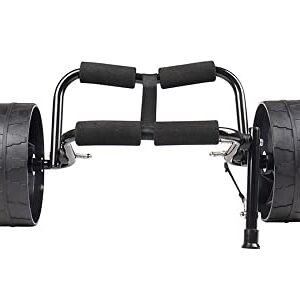 Einerkajak Transport, Kajakwagen, Kanuwagen, faltbarer Bootswagen für Kajaktouren und Faltboot Zubehör