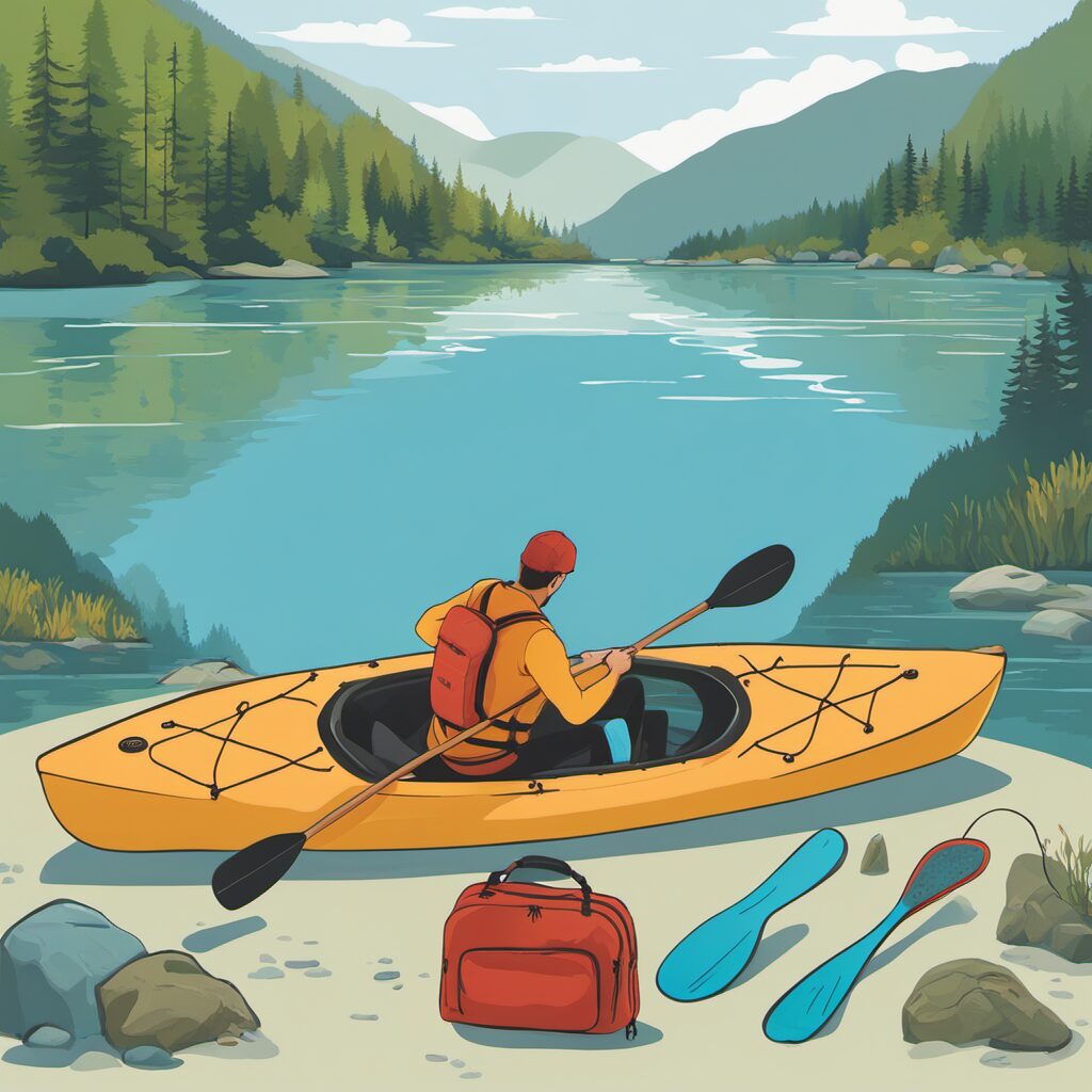 Paddeltasche - unverzichtbares Zubehör für Kanufahrer, sicher und trocken transportiert
