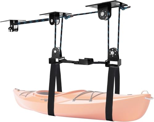 Kajak Deckenhalterung, Tragkraft 68KG für Kajak und Kanu Lagerung, Kajak Zubehör Geeignet für Kajak Aufbewahrung