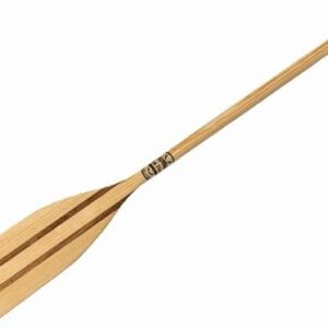 Wassersportgadget, Geschenk für Kajakfahrer, Paddel mit 60 cm Länge aus Astfreiem Kiefernholz und Mahagoni, einzigartiges Design