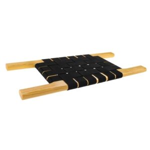 Kanu Sitz Bank aus Kiefernholz, Front, Center oder Rear, Gurtband-Sitz für Kanus mit atmungsaktivem Gurtflecht, perfekt für Canoe und Kanu