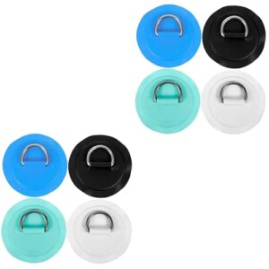 Elastische Seilbefestigungen für Kajak und Kanu, D-förmige Karabiner zum Installieren von Bootsrigging und Outdoor-Aktivitäten