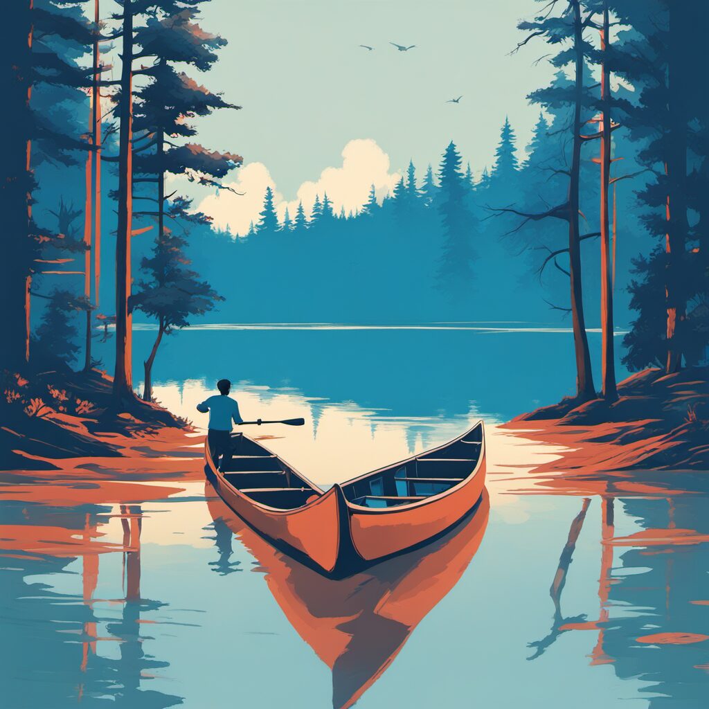 Paddel zum Geschenken für Kanufahrer - Perfektionierung von Paddeln