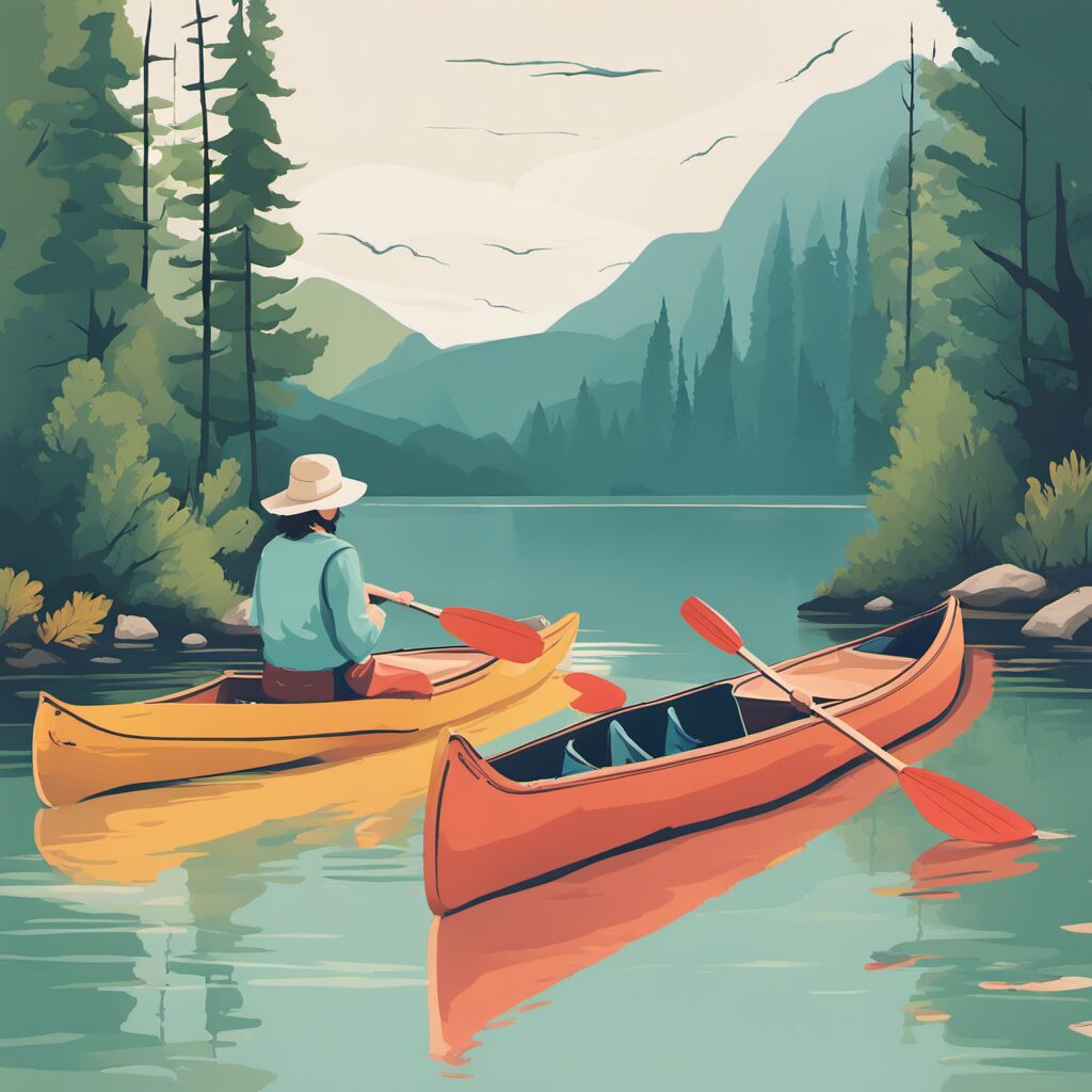 Die besten Geschenkideen für Kanufahrer - Paddelzubehör wie Luftventilkappe, Haltegriffe und multifunktionales Seil für eine sichere und komfortable Fahrten auf dem Wasser.