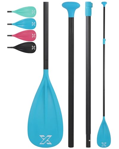 Ergonomischer Handgriff und verstelles Paddel für SUP, perfekt für Surfen, Schwimmen und Wassersport