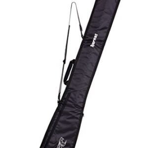 Hornet Watersports Drachenboot Paddeltasche - eine schwarze Tasche mit gepolstertem Riemen und Logo