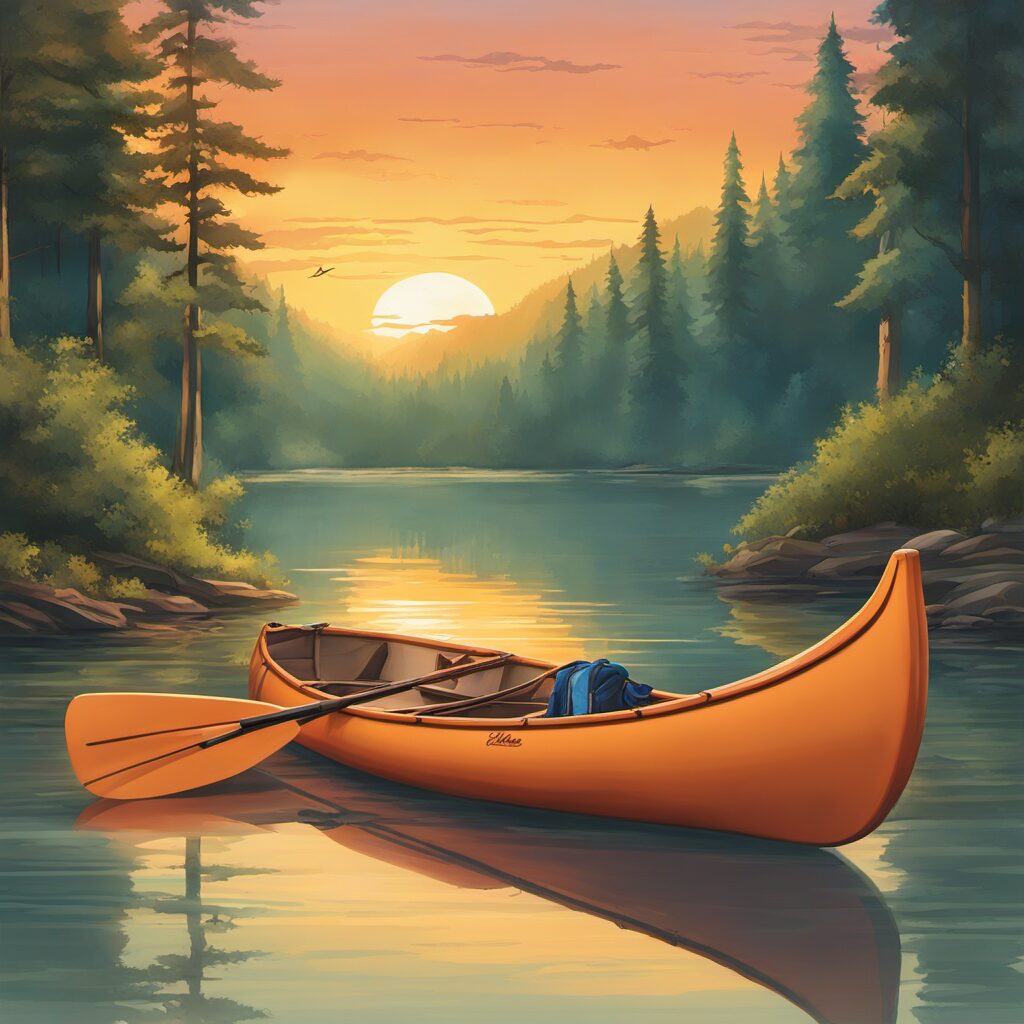 Ein Hochleistungs-Paddle, ein Langstrecken-Paddle und ein Familienpaddle auf einem ruhigen Fluss. Ideal als Geschenkidee für den nächsten Kanutrip.