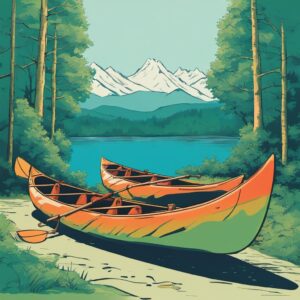 Kanusitze und -bänke zum Komfort während des Kanofahrens, ideal als Geschenk für Freunde oder Familie