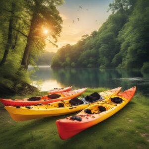 Unsere Auswahl an praktischen Produkten wie Kunststoff-Bungee-Haken, einem zusammenklappbaren Trolley und D-förmigen Karabinern machen die Kanufahrt zu einem unvergesslichen Erlebnis.