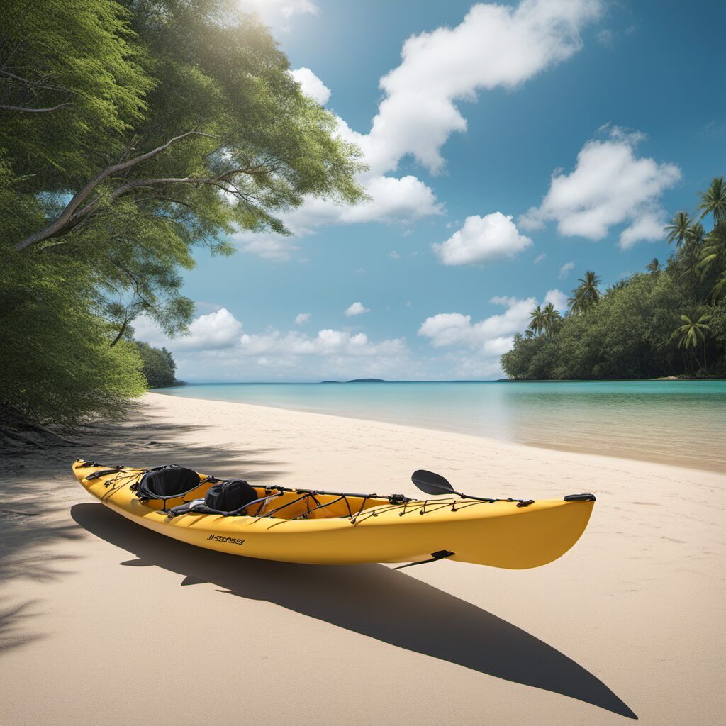 Entdecken Sie unsere Auswahl an Kanubaumaterialien - Paddelzubehör, Kajakdecken und Bungee-Haken für ein entspanntes Kanu-Erlebnis.