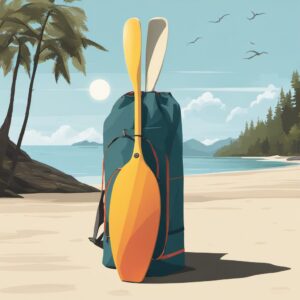 Paddeltasche für Kanu - ideales Geschenk für Kanufahrer von allen Niveaus