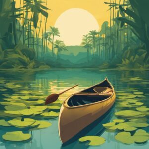 Paddelzubehör Geschenkideen für Kanuabenteurer - Doppelpaddel, Ruderhalter und Getränkehalter