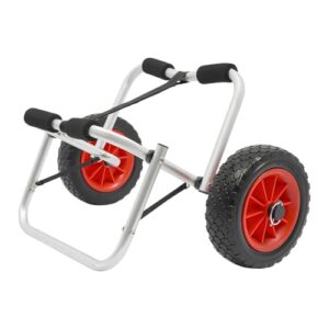 Chynalys Trolley für SUP-Boards und Kajaks, Aluminium-Wagen mit 80 kg Tragfähigkeit, kompakter Transporter für Wasser-Ausrüstung