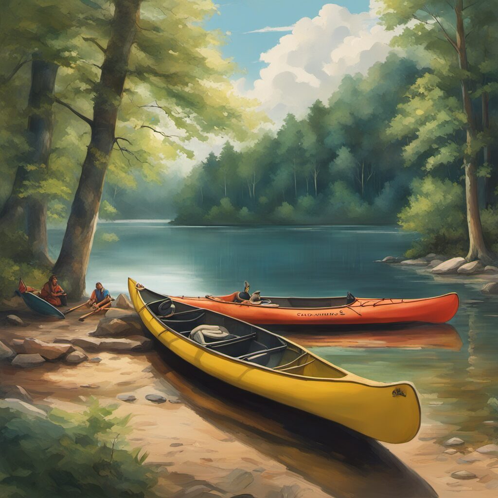 Kanus, Kayaks und Zubehör für eine unvergessliche Kanufahrt