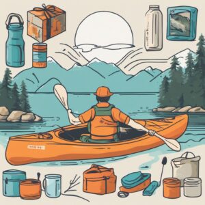 Kanuzubehör wie Getränkehalter, Ruderhalter und Paddle - perfekte Geschenkideen für Kanu-Fans