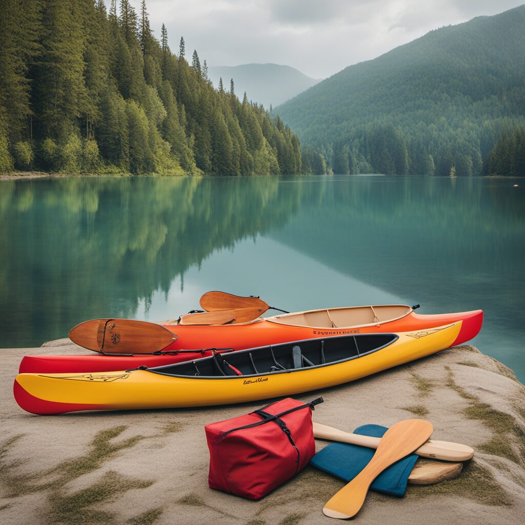 Paddeltasche mit Platz für ein Paar Paddel und weitere Ausrüstungsgegenstände, perfekt als Geschenk für jeden Kanufahrer