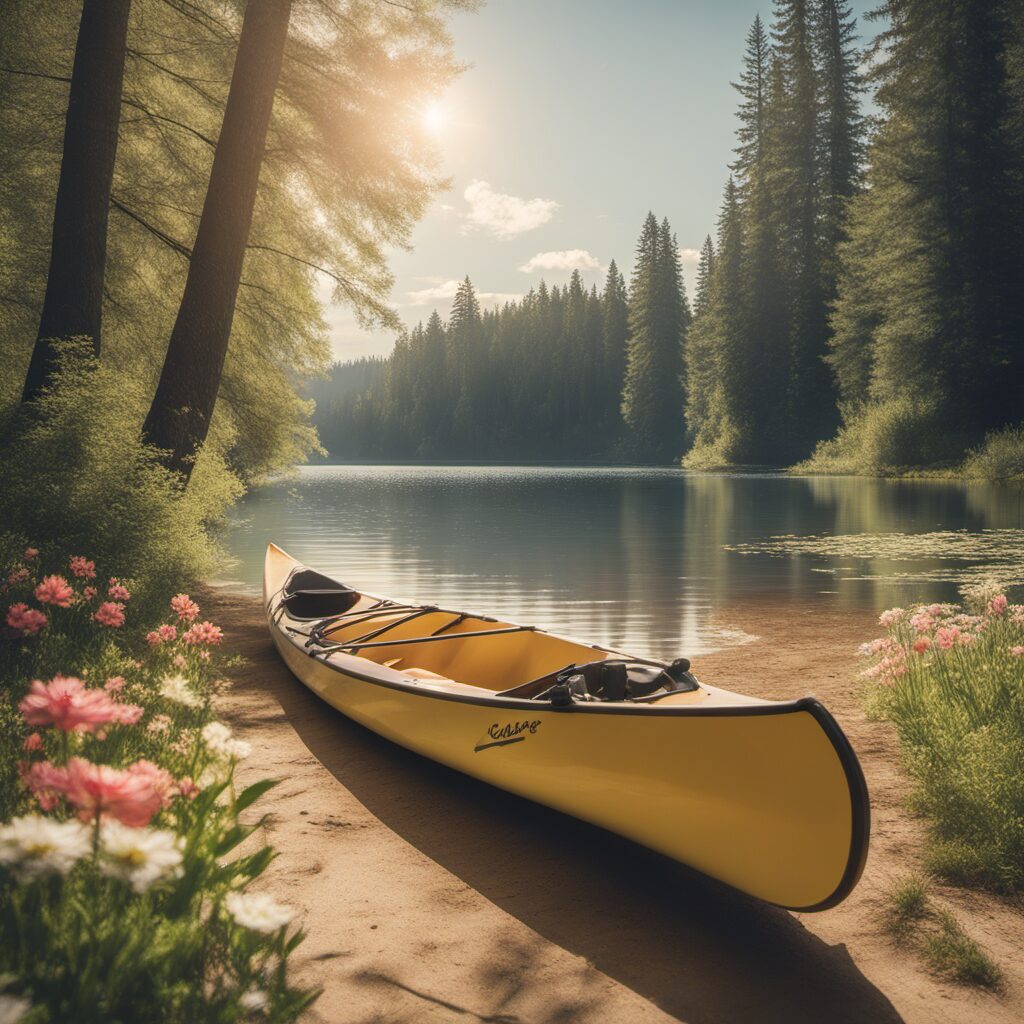 Paddelzubehör wie Kajakgriffe, Doppelpaddle und Getränkehalter für die nächste Kanufahrt - perfekte Geschenkidee für Wassersport-Enthusiasten