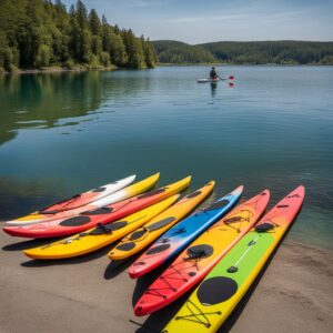 Paddel für Kajak und Stand-up-Paddle-Board - Dickly Kajakpaddel, SPINERA Classic 240cm und Niphean SUP Paddel - Wassersportgeräte für unvergessliche Erlebnisse