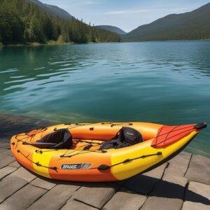 Paddeltasche zum Schutz von Ausrüstungsgütern bei dem Wasser- und Freizeitsport Kanufahren, Idee für Wassersportler