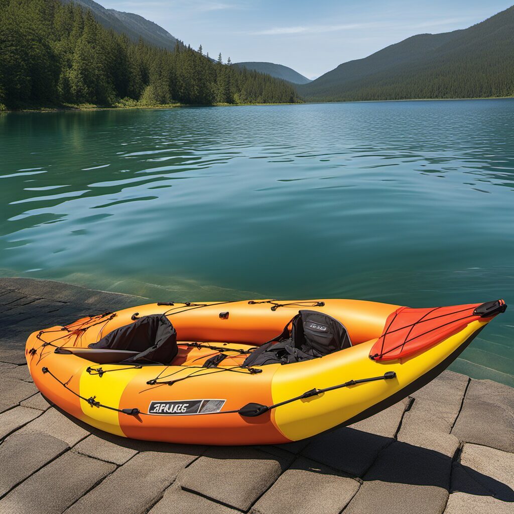 Paddeltasche zum Schutz von Ausrüstungsgütern bei dem Wasser- und Freizeitsport Kanufahren, Idee für Wassersportler