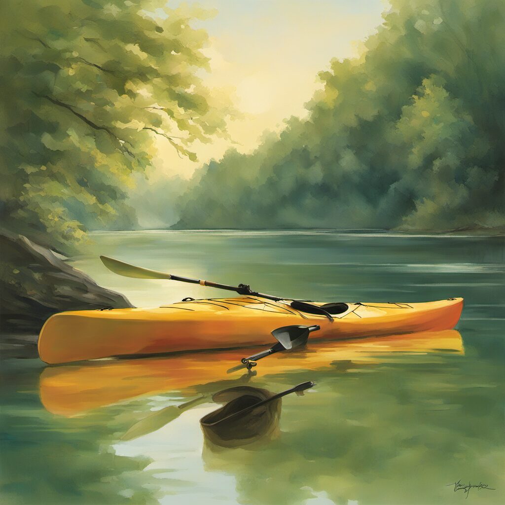 Paddelzubehör wie Kajak-Paddelhalter, Paddelklemme, Ablassstopfen und Kanuwagen als Geschenkidee für Kanufahrer