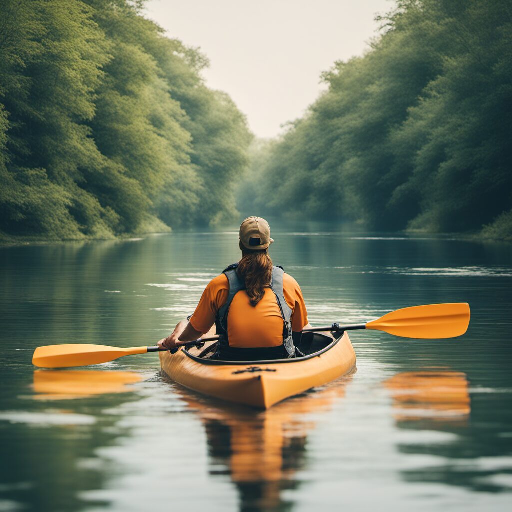 Paddelzubehör wie Kajak-Paddelhalter und Ablassstopfen - perfekte Geschenke für Freunde oder Familie, die gerne auf dem Kanal paddeln.