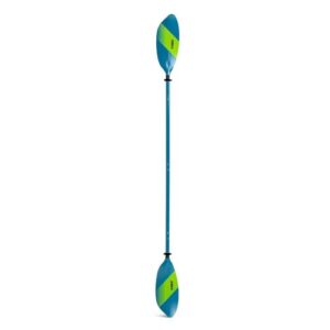 Jobe Tasman Fiberglas 4-teiliges Kajakpaddel aus Fiberglas, Wassersport, Paddeln, Grün