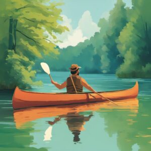 Paddel für Kanu - Geschenkidee zum Kanufahren