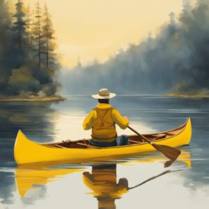 Paddeltasche im Wasser beim Kanufahren: Sicherheit und Praxis in einer Lösung