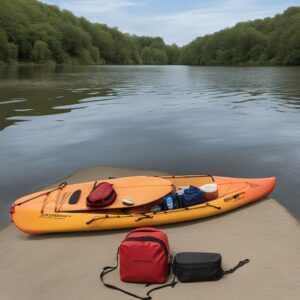 Paddeltasche zur sicheren Transportierung von Paddeln, ideal als Geschenk für Kanufahrer