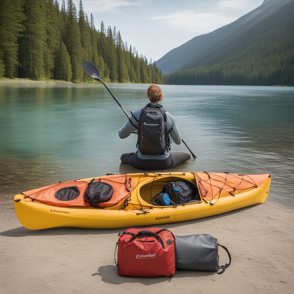 Paddeltasche, Geschenkidee für Kanufahrer, Paddel transportieren