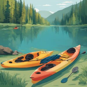 Paddelzubehör wie Paddel-Schutz, Klemmen und Transporter für Geschenke an Kanufahrer