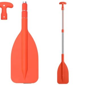 Einstellbares Teleskop Paddel für Notfälle, 53-106cm Länge, Anti-Rutsch Stecksystem
