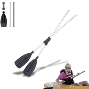 Hochwertiger Kajakpaddel mit Aluminiumlegierung, verstellbaren und abnehmbaren Paddeln für verbesserte Fahrtechnik und Reisefreude.