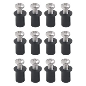 Effektives Sicherungssystem für Ihre Wassersport-Ausrüstung: 12-teiliges Wellmuttern-Set mit 304 Edelstahlschrauben (M5 x 25/M6 x 30) für Kajak, Kanu und Marine