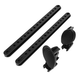 Kajak Fußstützen, universell einsetzbar, verstellbar und feststellbar - Kanu Fußstütze mit Rudersteuerung für eine bequeme Paddel-Fahrt