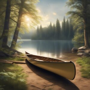 Paddelzubehör wie Kajak-Paddelhalter, Ablassstopfen und ein Kanuwagen für einen komfortablen Wassersportausflug