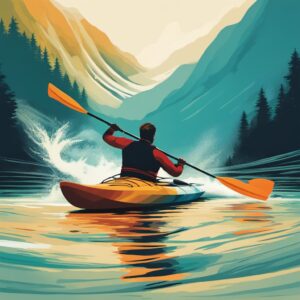 Abahub- und Estink-Paddle für Kajakfahrer: Bewegung und Freiheit auf dem Wasser