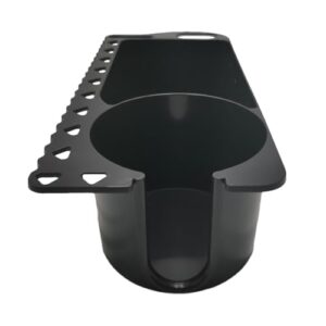 Getränkehalter mit Deckschale, sicherem Halt und vielseitiger Funktion für verschiedene Bootstypen. Ideal für einfachen Zugang zu Getränken und kleinen Utensilien bei Bootsfahrten.